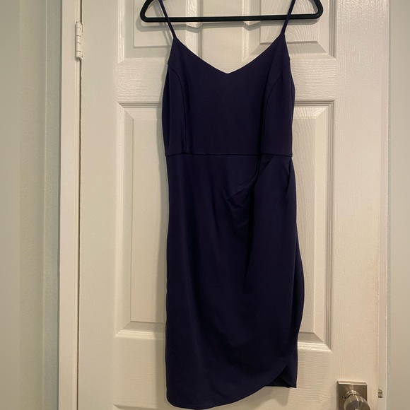 Zalalus Royal Blue Bodycon XL Mini Dress. New with tag - Picture 3 of 3